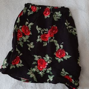 Soft floral shorts